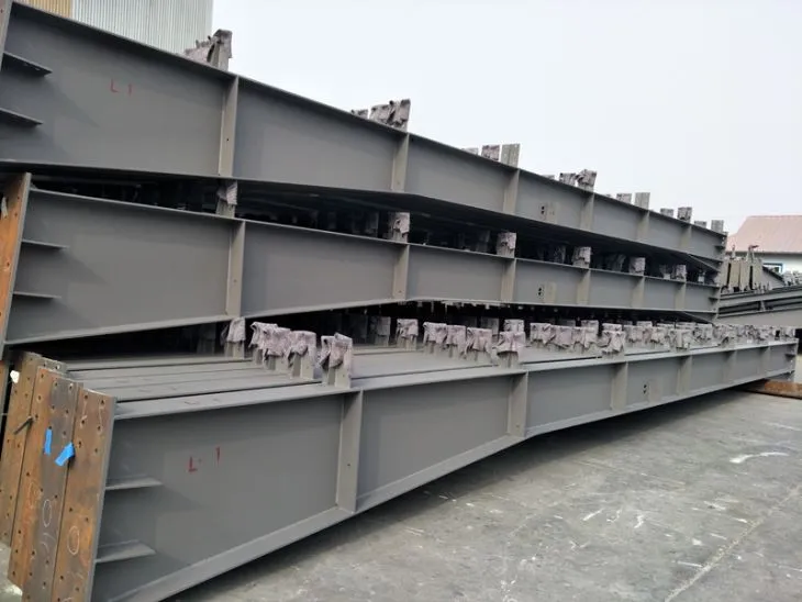 Steel Structure Painted H Structural Steel