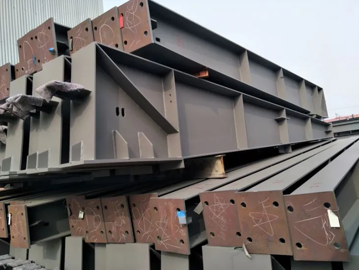 Steel Structure Painted H Structural Steel