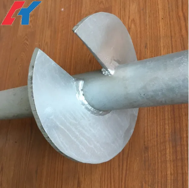 Ground Construction Screw Basic Helical Screw Pile