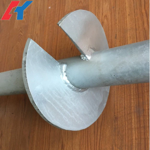 Solar System Pile Round Shaft Ground Helical Anchor Solar System Pile Round Shaft Ground Helical Anchor